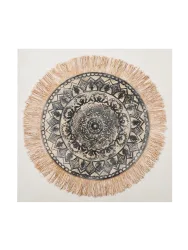 Handgemaltes Bild „Boho Style“ 100 x 100 cm Crea Collection