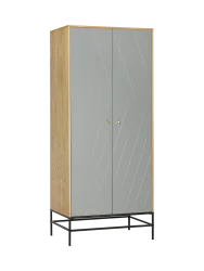 Moderner Kleiderschrank „Mia“, 2-türig MR.WOOD
