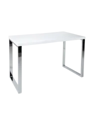 Moderner Schreibtisch „White Desk“, verschiedene Grössen Invicta Interiors