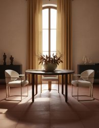 Runder Design Esstisch „Storm“ Ø 128 cm Zuiver
