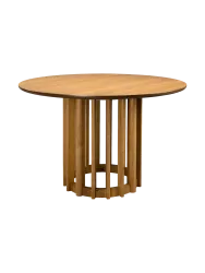 Massiver, runder Design Esstisch „Barlet“ Ø 120 cm Dutchbone