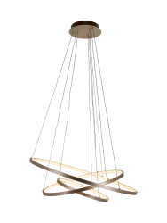 mutoni - Hängelampe Amira gold, One Size