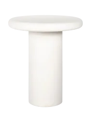 mutoni - Beistelltisch Bloomstone 55, One Size, Weiss