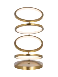 mutoni - Tischleuchte Jaimin 25x53, One Size, Gold