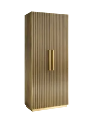 mutoni - Schrank Ironville gold 80x191, One Size