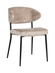 mutoni - Esszimmerstuhl Bea Sheep nature (2er-Set), One Size, Beige