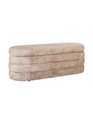 mutoni - Pouf Camille sheep nature, One Size, Beige