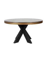 mutoni - Esstisch Bloomville rund 140, One Size, Gold