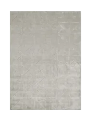 Hochwertiger Viskose-Teppich „Yuna“ Beige 300 x 400 cm Richmond Interiors