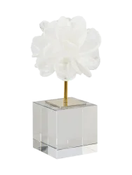 Design Dekorationsobjekt „Eline“ Weiss, Gold, Transparent Richmond Interiors