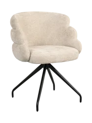 Drehbarer Design Stuhl „Kayla“ mit Armlehnen Richmond Interiors