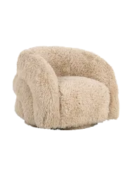 mutoni - Kinder-Drehsessel Lenny sand, One Size