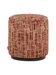 Design Sitzpouf „Lexie“, verschiedene Grössen Brown Labyrinth Richmond Interiors