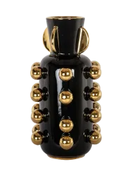Design Vase „Dalia“ Schwarz Richmond Interiors
