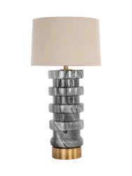 Design Tischlampe „Jaylee“ Schwarz Richmond Interiors