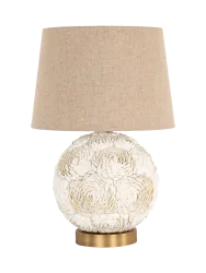 Design Tischlampe „Jamie“ Weiß Richmond Interiors