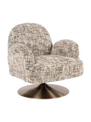 Drehbarer Design Loungesessel „Kagney“ Richmond Interiors