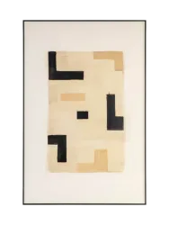 Design Wandbild „Vortex“ mit Holzrahmen, 120 x 80 cm Multicolor Richmond Interiors