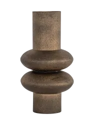 Grosse Design Vase „Madlen“ Antikgold Medium, Ø 22 x Höhe 40 cm Richmond Interiors