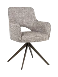 360° drehbarer Design Armlehnstuhl „Ginevra“ Richmond Interiors