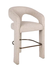 Hochwertiger Design Barstuhl „Belle“ Biscotti Beige Richmond Interiors