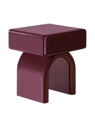 Design Beistell- und Nachttisch „Bennet“ Burgundy Richmond Interiors