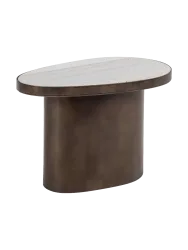 Design Beistelltisch „Biloxi“ mit Marmor-Tischplatte Richmond Interiors