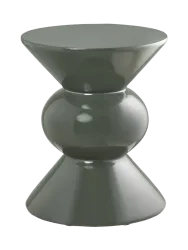 Runder Design Beistelltisch „Rosalina“ Grün Chosen by Bloomingloft