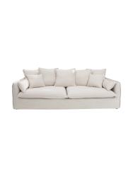 Grosses 3-Sitzer Design Sofa „Lord“ mit abnehmbaren Bezügen Invicta Interiors