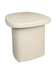 Design Beistelltisch „Veda II“, aus recyceltem Marmor Dutchbone