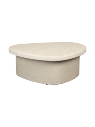 Design Couchtisch „Veda“, aus recyceltem Marmor Dutchbone