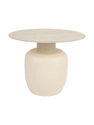 Keramik Design Beistelltisch „Karula“, verschiedene Grössen White Label by Bloomingloft