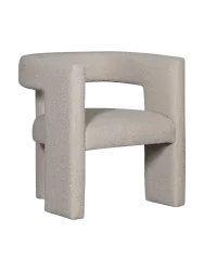 mutoni - Sessel Tiwa Bouclé, One Size, Beige