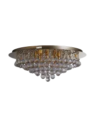 Runde, dimmbare Deckenleuchte „Hanna II“ Ø 55 cm - 8-flammig Searchlight