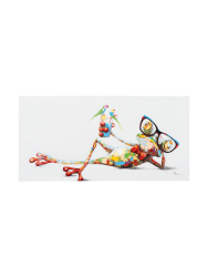 image LAND Bild Frosch mit Brille  | Schubiger Möbel