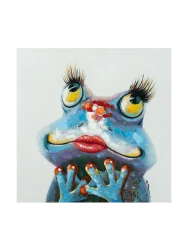 image LAND Bild Verliebter Frosch Braun | Schubiger Möbel