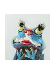 image LAND Bild Verliebter Frosch Braun | Schubiger Möbel