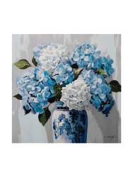 image LAND Gemälde Blaue Hortensien  | Schubiger Möbel