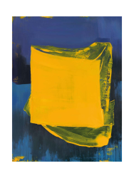 image LAND Gemälde Blue And Yellow  | Schubiger Möbel
