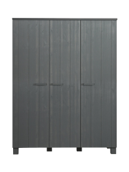 Design Kleiderschrank „Dennis“, 3-türig De Eekhoorn