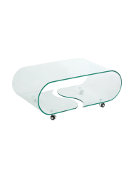 Design Couchtisch „Phantome“ mit Rollen Invicta Interiors