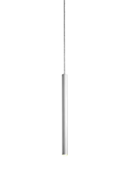 LED Design Pendellampe „Varas“ 1-flammig Silber Schuller