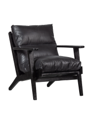 Echtleder Design Sessel „Houston“ De Eekhoorn