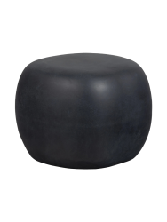 mutoni - Couchtisch Pebble anthrazit 50x50, One Size, Grau