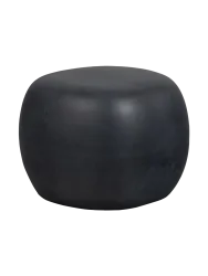 mutoni - Couchtisch Pebble anthrazit 50x50, One Size, Grau