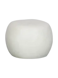 mutoni - Couchtisch Pebble weiss 50x50, One Size