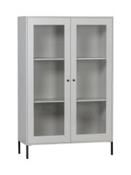 Design Vitrine „Xamo“ aus nachhaltigem Massivholz und Glas De Eekhoorn