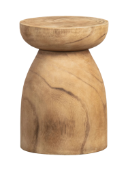 Massiver Design Beistelltisch & Hocker „Bink“ De Eekhoorn