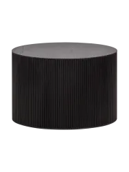 mutoni - Beistelltisch Sanne rund, One Size, Schwarz