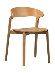 mutoni - Esszimmerstuhl Cras natur, One Size, Braun